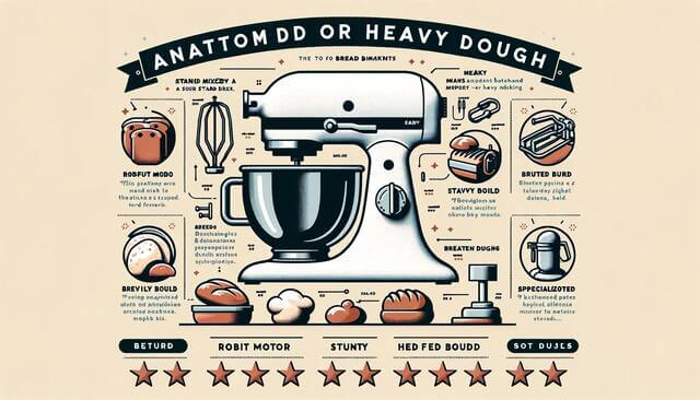 Stand Mixers for Heavy Doughs and Bread Baking